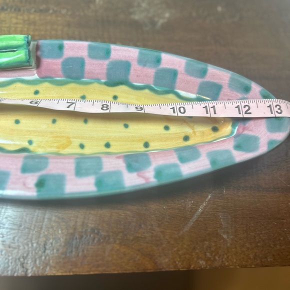 Rare 3D Checked Asparagus  Vegetable Fruit Platter - Picture 6 of 7